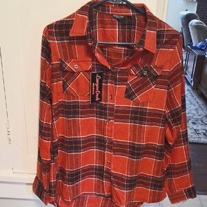 Canyon Creek Women's Red Plaid Shirt